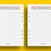Gantt chart - project planner A5 do druku